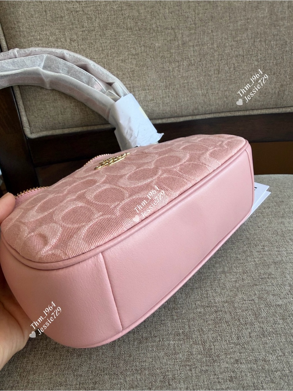 NWT！COACH Teri Mini Crossbody Bag In Signature Denim（CFF97）fast shipping - Picture 10 of 12